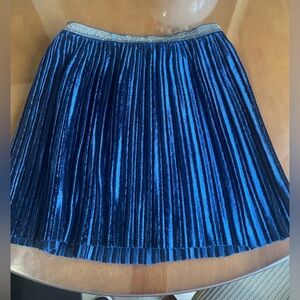 3👚X25🩳 KIDS NWOT BLUE PLEATED SKIRT